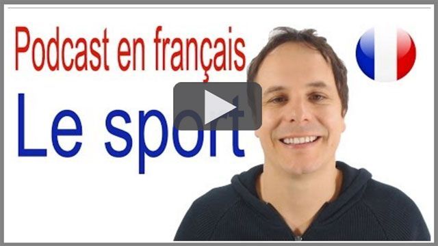 Podcat en Français Le sport