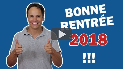 Rentrée 2018