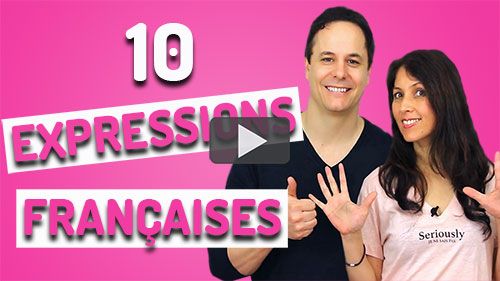 expressions idiomatiques