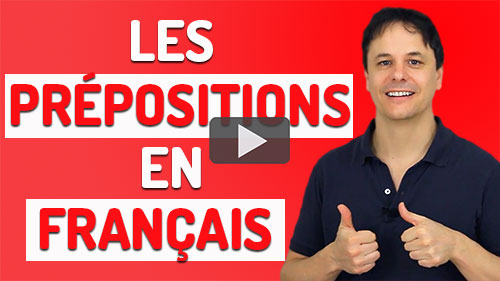 Prépositions en français