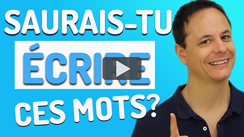test d'orthographe - Français avec Pierre