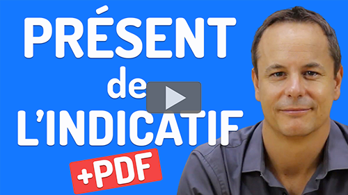 Présent de l'indicatif - Français avec Pierre