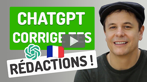 Corriger un texte avec ChatGPT - Français avec Pierre