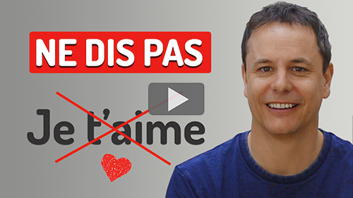 Dire je t'aime - Français avec Pierre