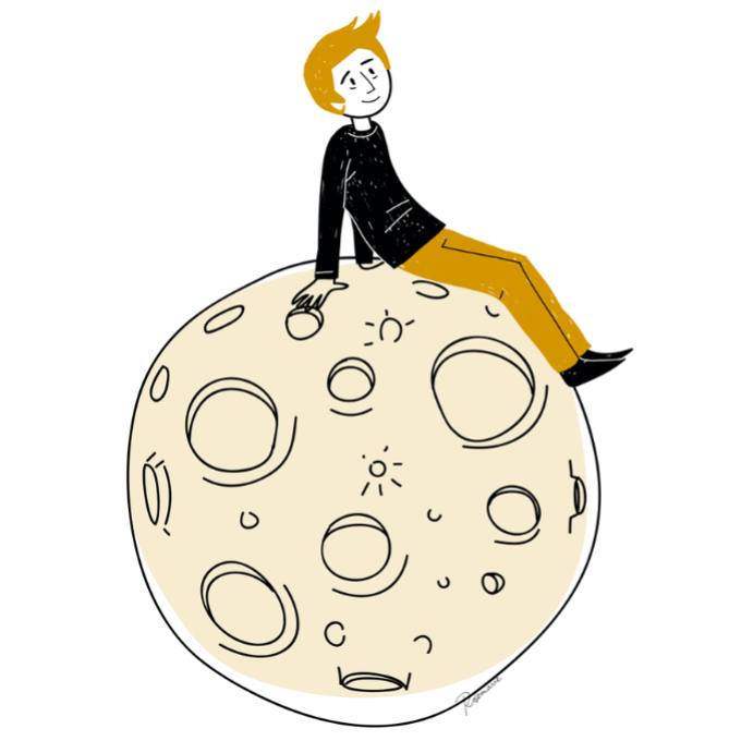 Être dans la lune - Français avec Pierre