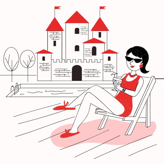 Mener la vie de château - Français avec Pierre