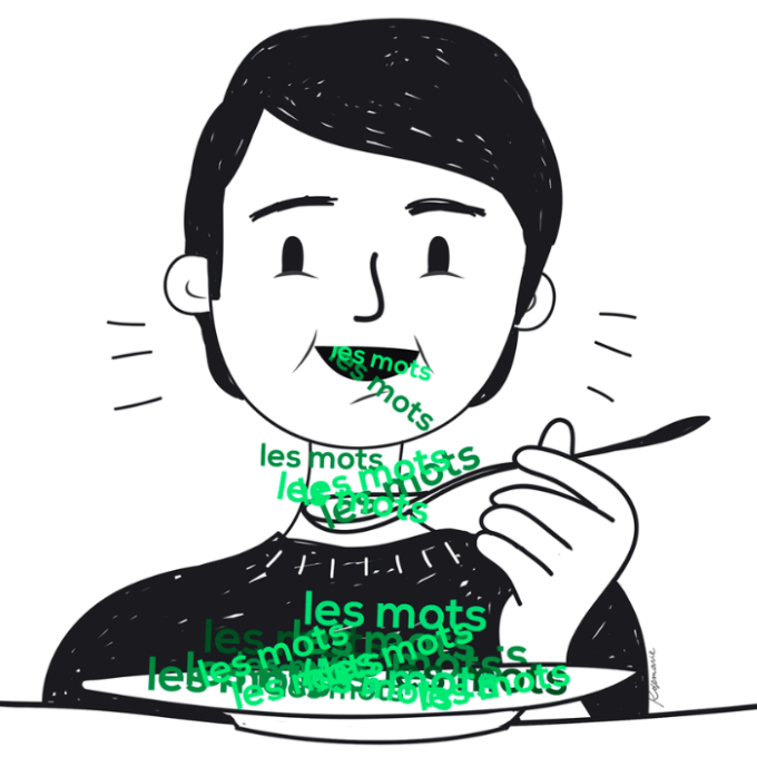 Ne pas mâcher ses mots - Français avec Pierre