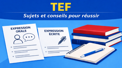Exemple TEF expression orale écrite