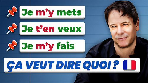 Verbes avec en et y